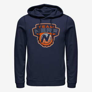 Queens Hasbro Vault Nerf - Team Nerf Badge Unisex Hoodie Navy Blue