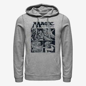 Queens Magic: The Gathering - Four Box Unisex Hoodie Heather Grey
