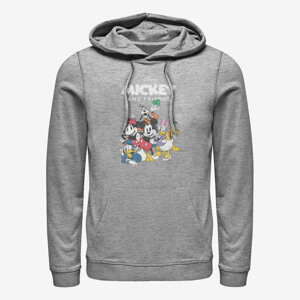 Queens Disney Classics Mickey & Friends - MICKEY FREINDS GROUP Unisex Hoodie Heather Grey