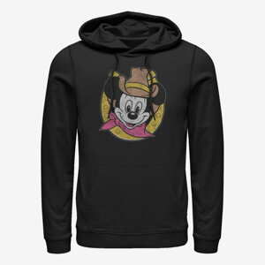 Queens Disney Classics Mickey & Friends - Cowboy Mickey Unisex Hoodie Black