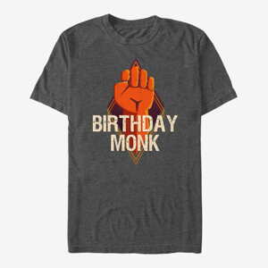 Queens Dungeons & Dragons - Birthday Monk Unisex T-Shirt Dark Heather Grey