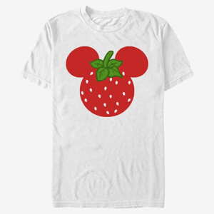 Queens Disney Classics Mickey & Friends - STRAWBERRY EARS Unisex T-Shirt White