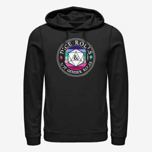 Queens Dungeons & Dragons - Dice Roles Unisex Hoodie Black