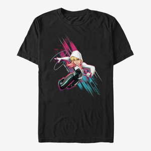 Queens Marvel - Ghost Spider Action Pose Unisex T-Shirt Black