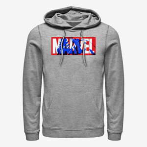 Queens Marvel - Prince Logo Unisex Hoodie Heather Grey