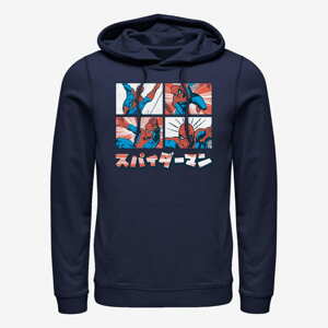 Queens Marvel Spider-Man Classic - Comic Spidey Unisex Hoodie Navy Blue