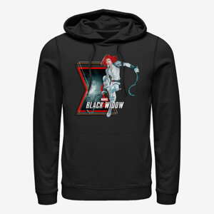 Queens Marvel Black Widow: Movie - Widow Stun Unisex Hoodie Black