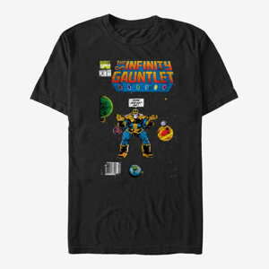 Queens Marvel Avengers Classic - Thanos ComicCover Unisex T-Shirt Black