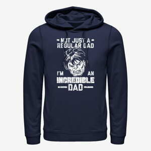 Queens Marvel Avengers Classic - Incredible Dad Man Unisex Hoodie Navy Blue