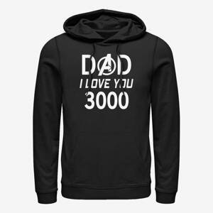 Queens Marvel Avengers: Endgame - Dad 3000 Unisex Hoodie Black