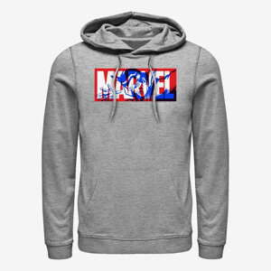 Queens Marvel - Wizard Logo Unisex Hoodie Heather Grey