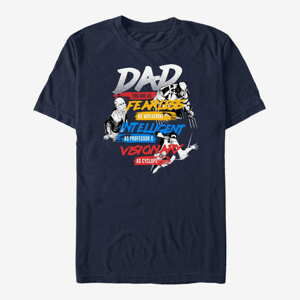 Queens Marvel X-Men - X-Dad Unisex T-Shirt Navy Blue