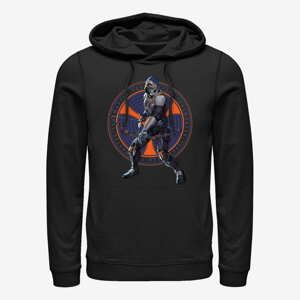 Queens Marvel Black Widow: Movie - TaskMaster Circle Unisex Hoodie Black