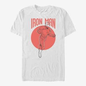 Queens Marvel Avengers: Endgame - Iron Man Simplicity Unisex T-Shirt White
