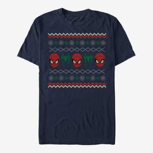 Queens Marvel Spider-Man Classic - Spider Sweater Unisex T-Shirt Navy Blue