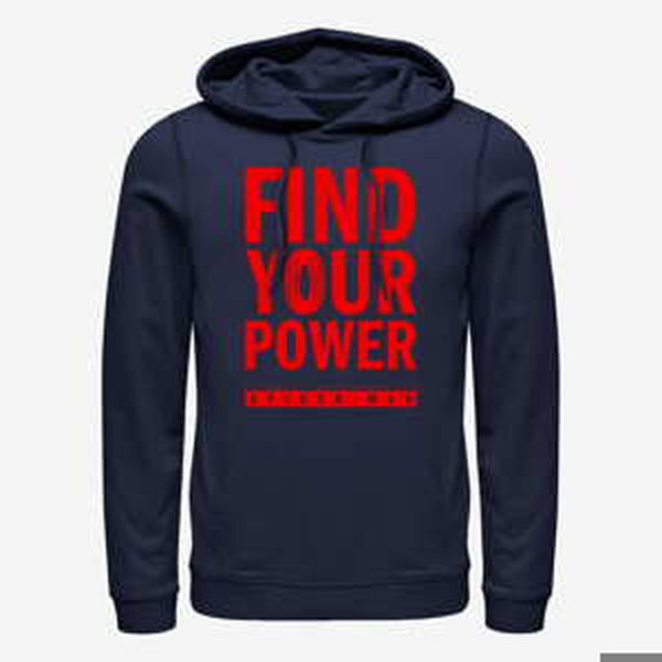 Queens Marvel Avengers Classic - Find Your Power Unisex Hoodie Navy Blue