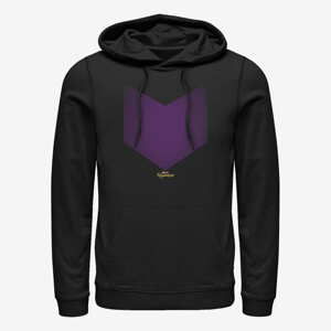 Queens Marvel Hawkeye - Hawkeye Halftone Logo Unisex Hoodie Black