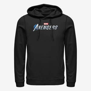 Queens Marvel Avengers Classic - Avengers Game Brick Logo Unisex Hoodie Black