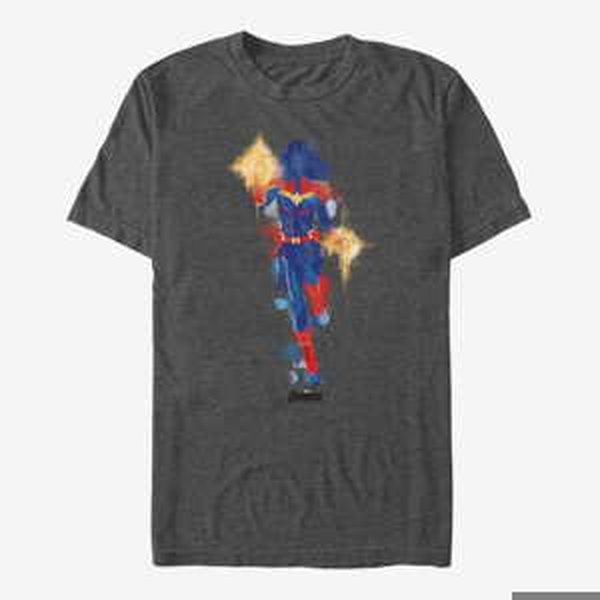 Queens Marvel Avengers: Endgame - Marvel Painted Unisex T-Shirt Dark Heather Grey