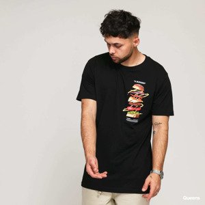 Tričko Urban Classics A Burger Tee Black XXXL