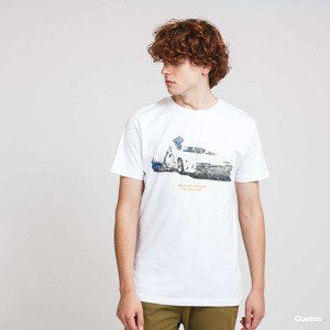 Tričko Urban Classics Weekend Wolf Tee White M