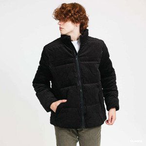 Bunda Urban Classics Boxy Corduroy Puffer Jacket Black XL