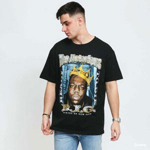 Tričko Urban Classics Biggie Crown Oversize Tee Black XL