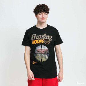 Tričko Urban Classics Hunting Hoops Tee Black XL