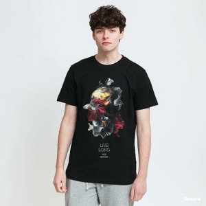 Tričko Urban Classics Skull Fish Tee Black XL