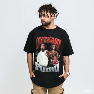 Tričko Urban Classics Outkast Stankonia Oversize Tee Black S