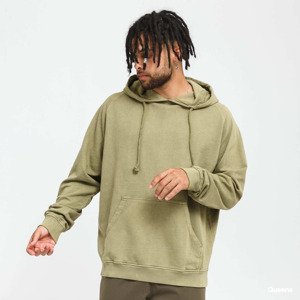 Mikina Urban Classics Overdyed Hoody Green L