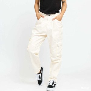 Urban Classics Ladies Ballon Fit Cargo Twill Pants Creamy