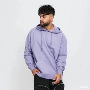 Mikina Urban Classics Overdyed Hoody Purple XXL