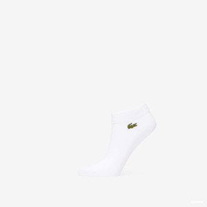 LACOSTE SPORT Low-Cut Socks White