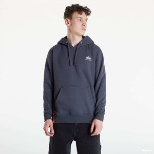 Mikina Alpha Industries Basic Hoody Small Logo Grey L