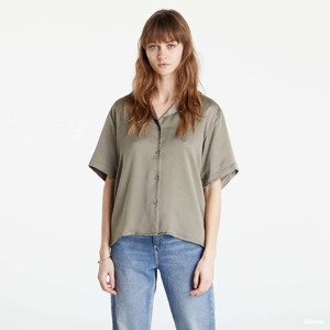 JJXX SS Comfort Satin Shirt SN Brindle