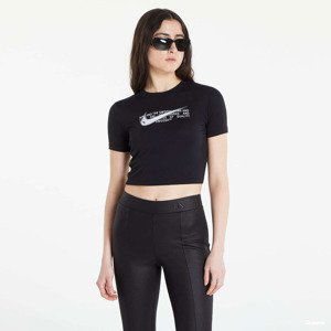 Nike NSW Oversized Slim Crop Tee Black