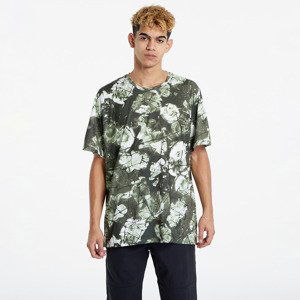 Nike Pro Dri-FIT Men's Allover Print Short-Sleeve Top Green