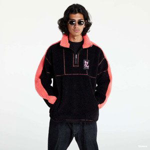 Pleasures Rewind Quarter Zip Black