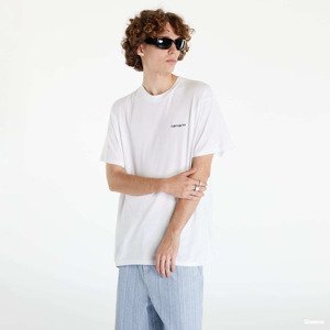 Tričko Carhartt WIP S/S Script Embroidery T-Shirt White L