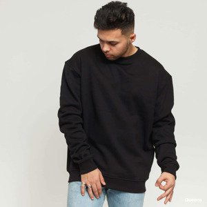 Mikina Urban Classics Crewneck Sweatshirt Black L