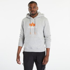 Alpha Industries Basic Hoody Rubber Grey Heather