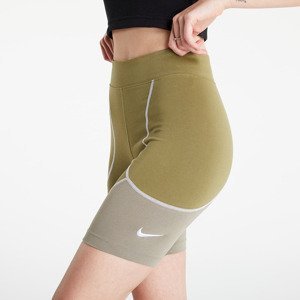 Nike Sportswear Graphic Bike Shorts Pilgrim/ Matte Olive/ White/ White