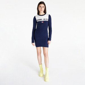 TOMMY JEANS Tjw Archive 1 Sweater Dress Twilight Navy