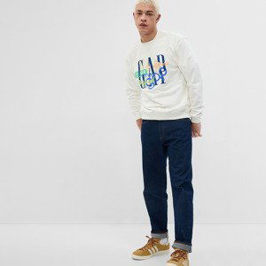 GAP J - Mix Logo Crew New Off White