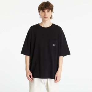 Tričko GAP Jpn Ss Ov Pique Embr T True Black XL