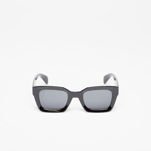 Sluneční brýle Urban Classics Sunglasses Poros With Chain Black/ Black Universal
