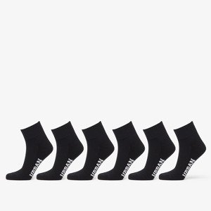 Ponožky Urban Classics High Sneaker Socks 6-Pack Black 43-46