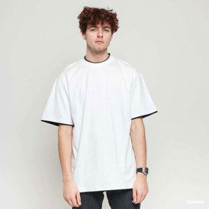 Tričko Urban Classics Contrast Tall Tee White / Black XL