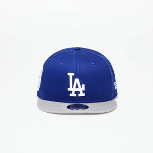 New Era Los Angeles Dodgers Contrast Side Patch 9Fifty Snapback Cap Dark Royal/ Gray